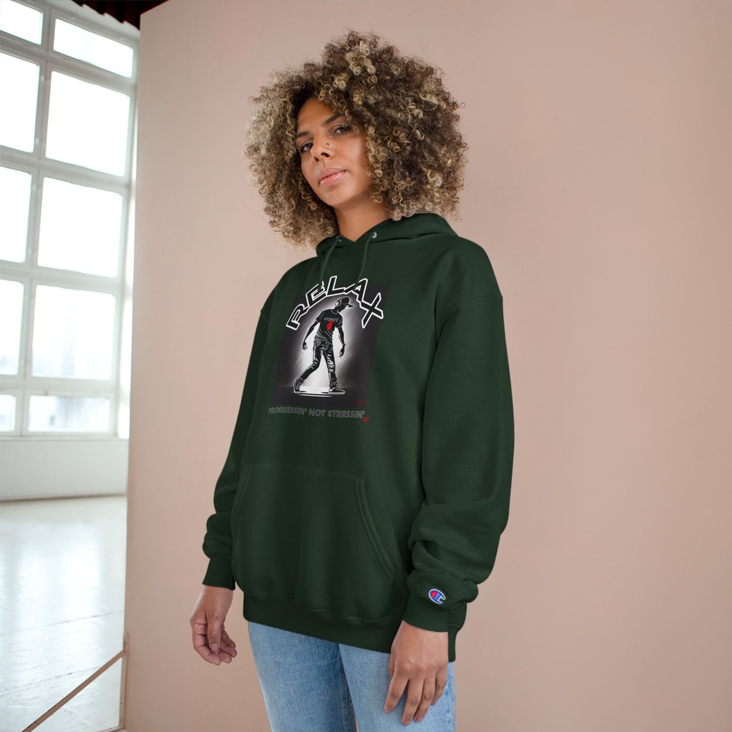 RELAX - Champion Hoodie