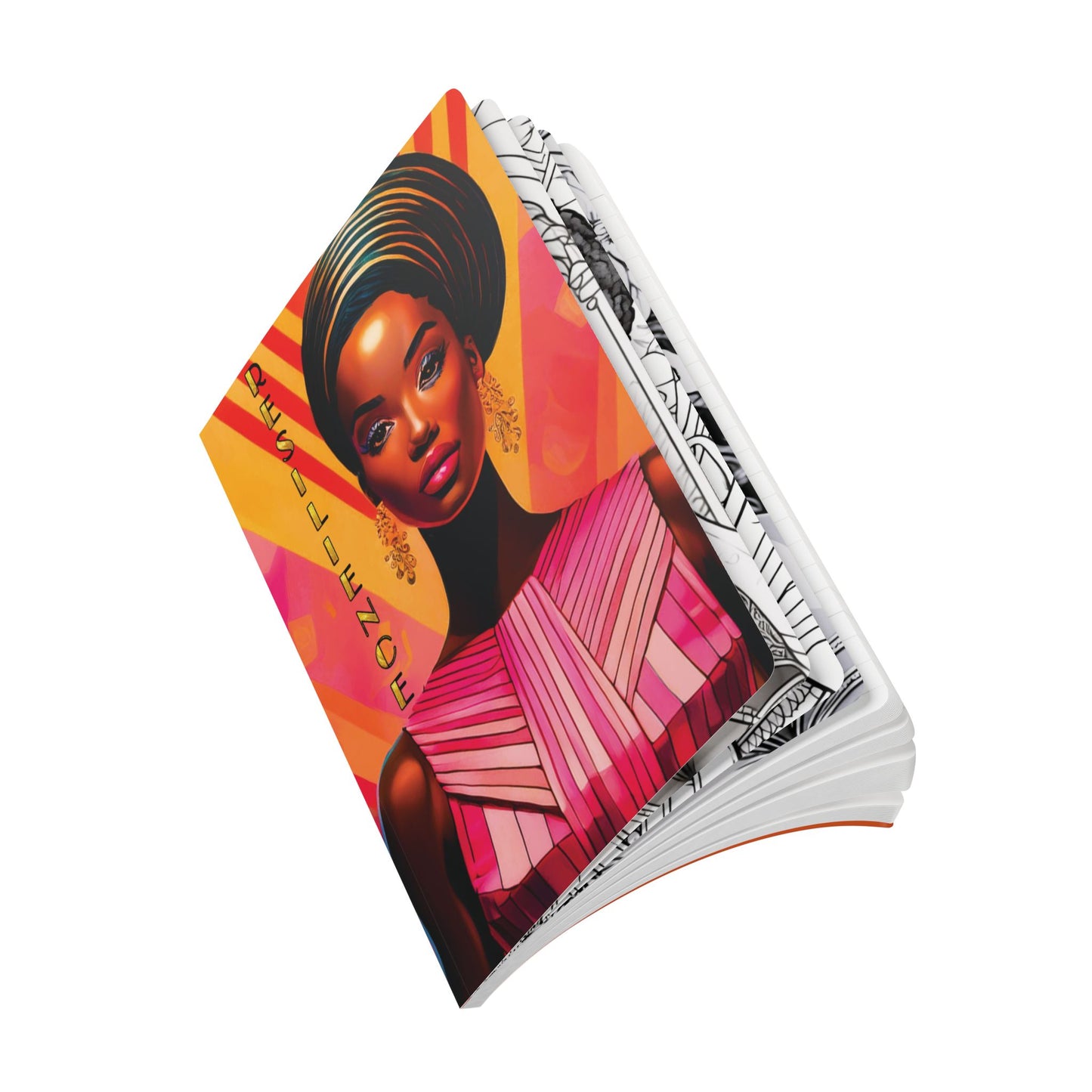 RESILIENCE -Softcover Journal/Coloring Book(with Inside Prints)