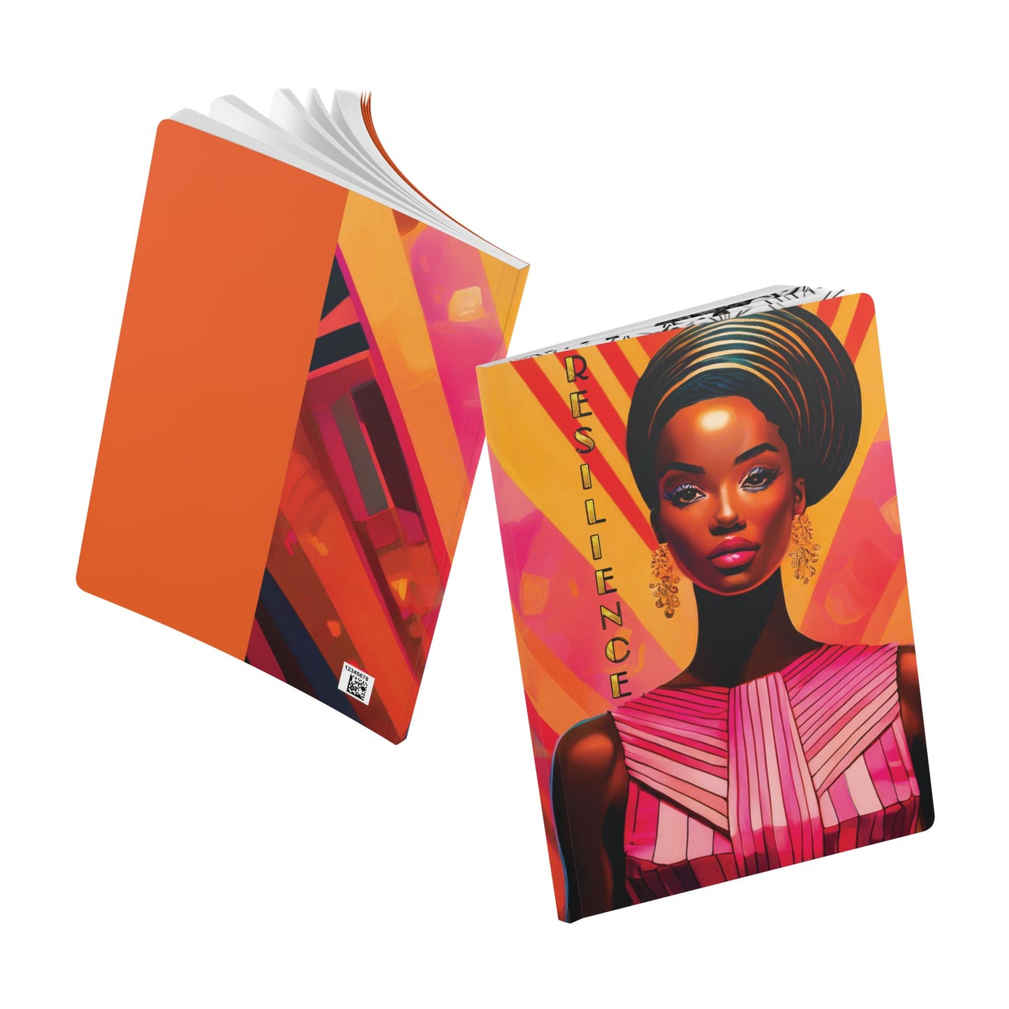 RESILIENCE -Softcover Journal/Coloring Book(with Inside Prints)