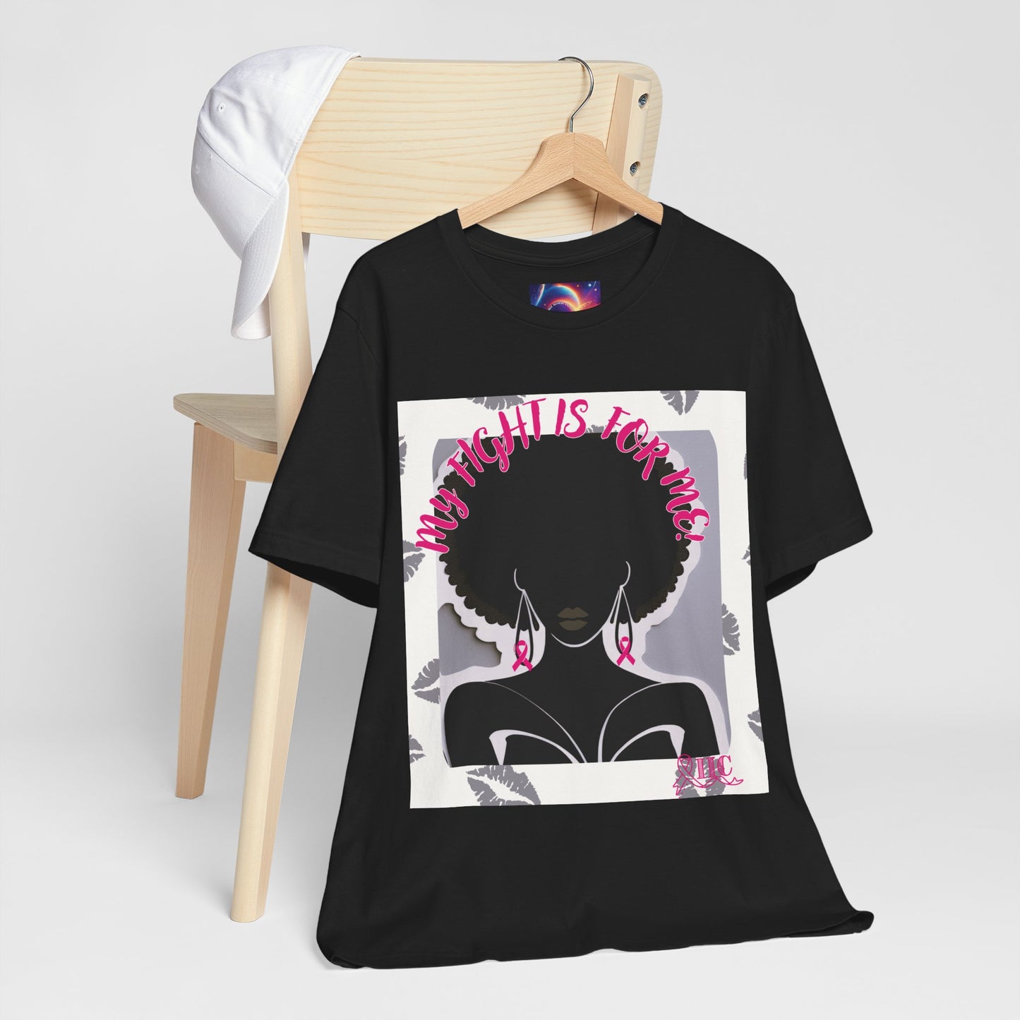 SUPPORT PINK MY FIGHT IS FOR ME - Unisex Jersey Short Sleeve Tee
